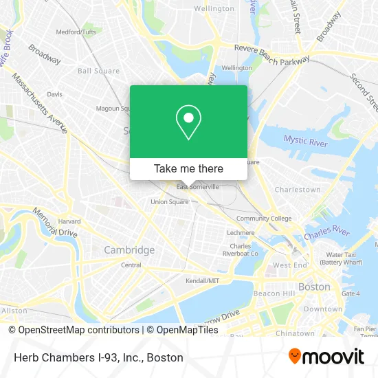 Herb Chambers I-93, Inc. map