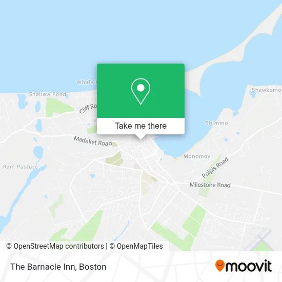 The Barnacle Inn map