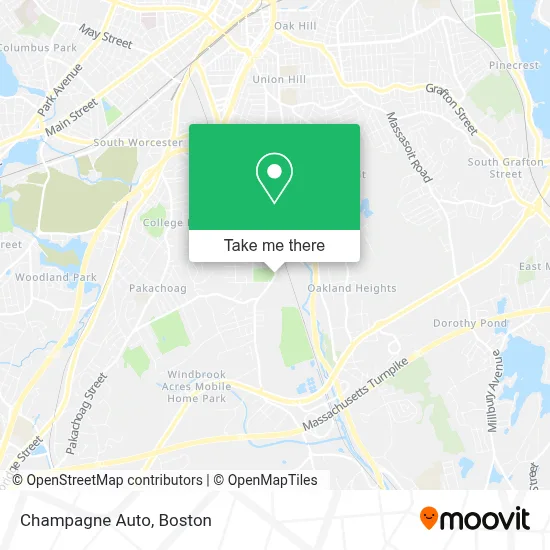 Champagne Auto map