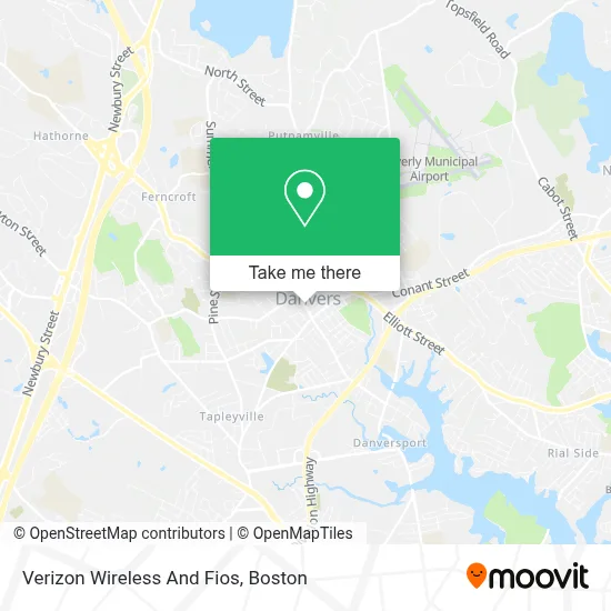 Verizon Wireless And Fios map