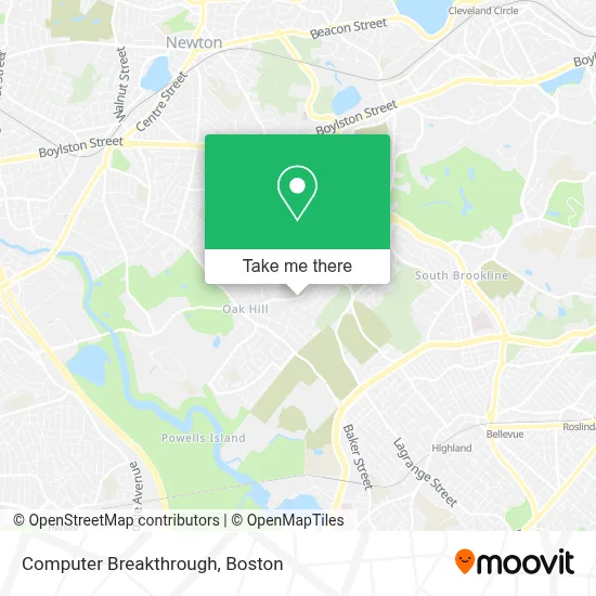 Computer Breakthrough map
