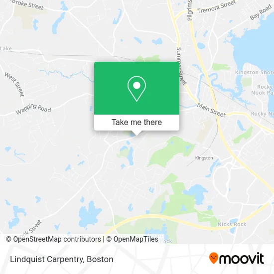 Lindquist Carpentry map