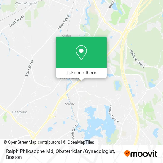 Ralph Philosophe Md, Obstetrician / Gynecologist map