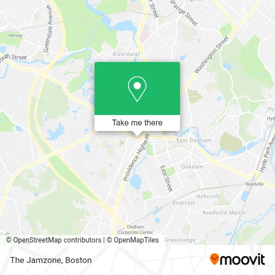 The Jamzone map