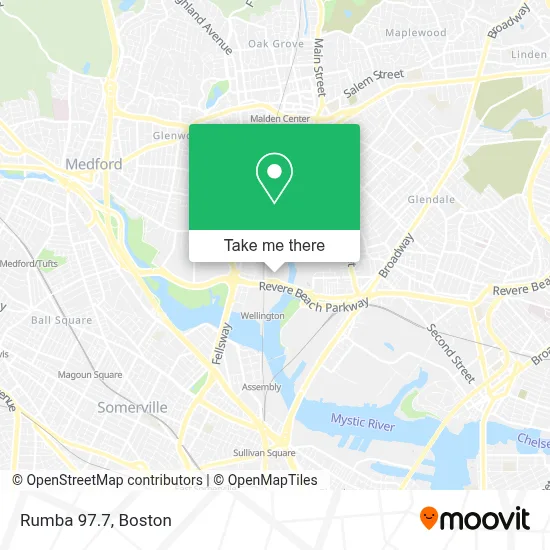 Rumba 97.7 map