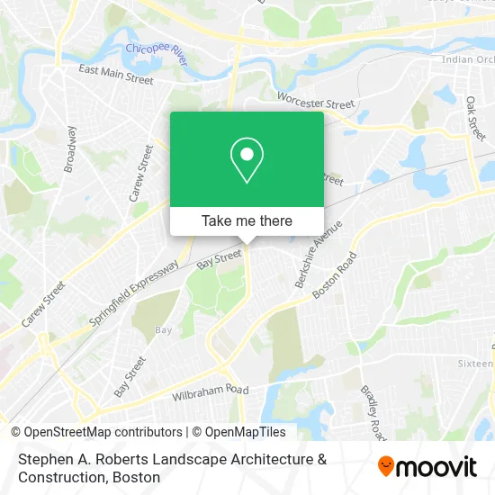 Stephen A. Roberts Landscape Architecture & Construction map