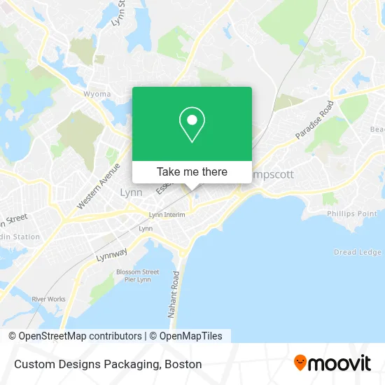 Custom Designs Packaging map