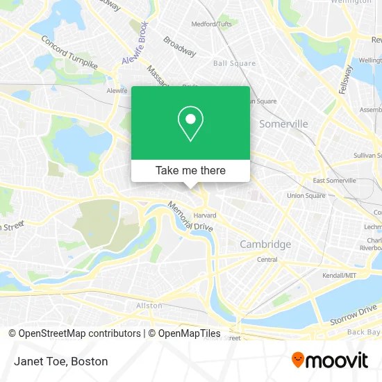 Janet Toe map