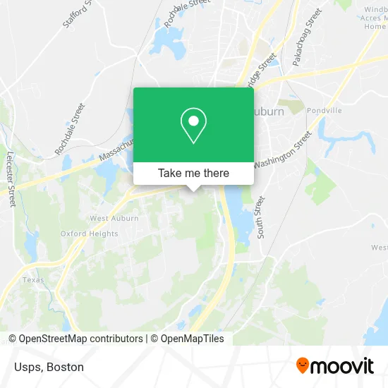 Usps map