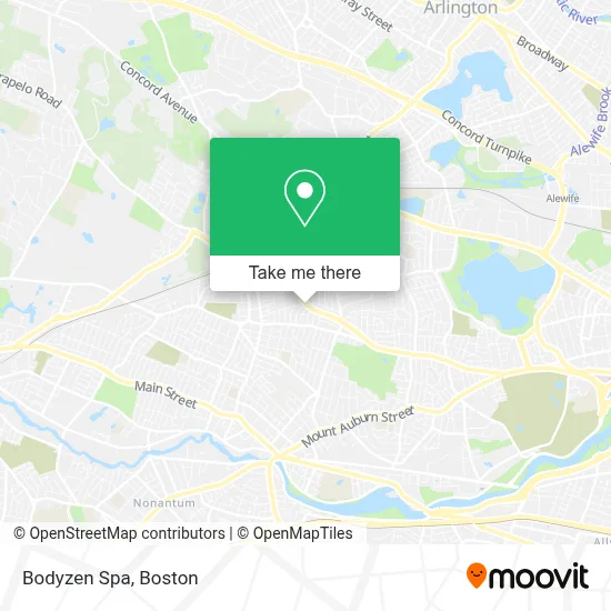 Bodyzen Spa map