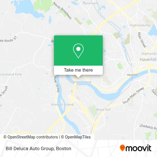 Bill Deluca Auto Group map