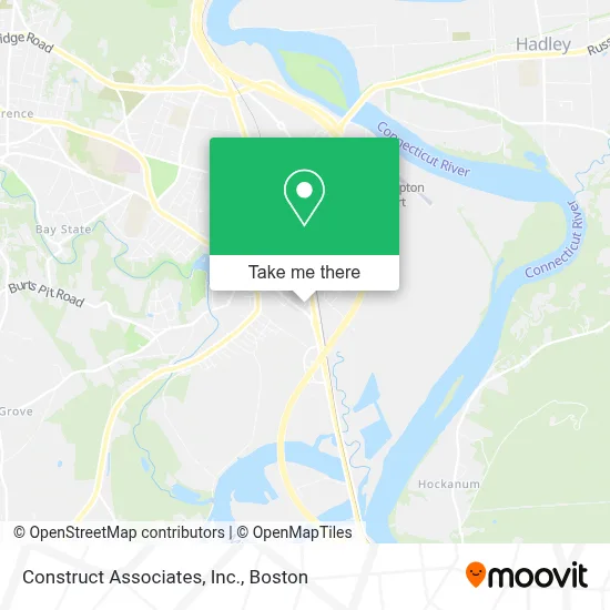 Construct Associates, Inc. map