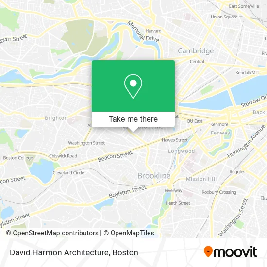 David Harmon Architecture map