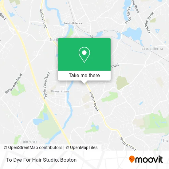 To Dye For Hair Studio map