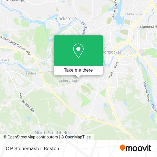 C P Stonemaster map
