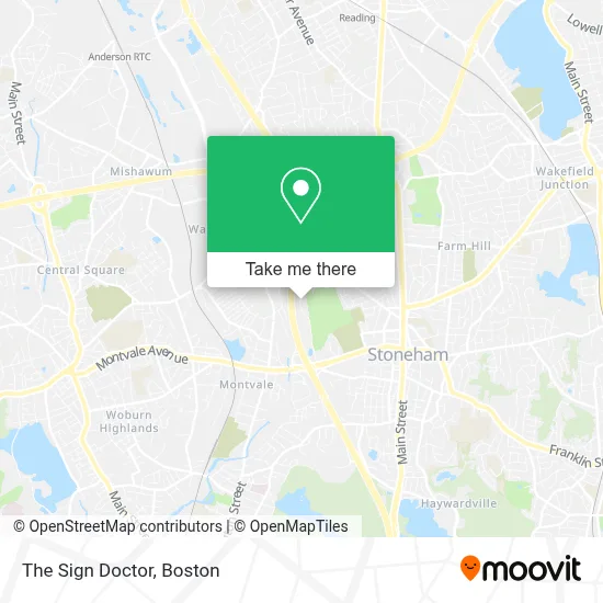 The Sign Doctor map