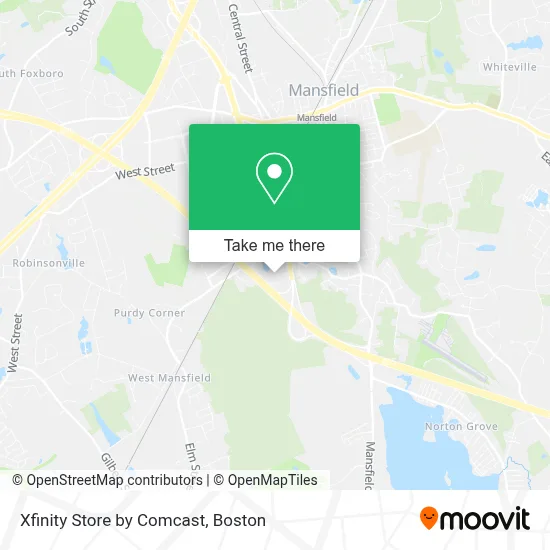 Xfinity Store by Comcast map