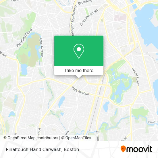 Finaltouch Hand Carwash map