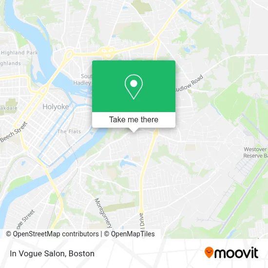 In Vogue Salon map