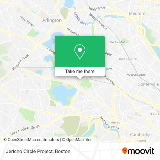 Jericho Circle Project map