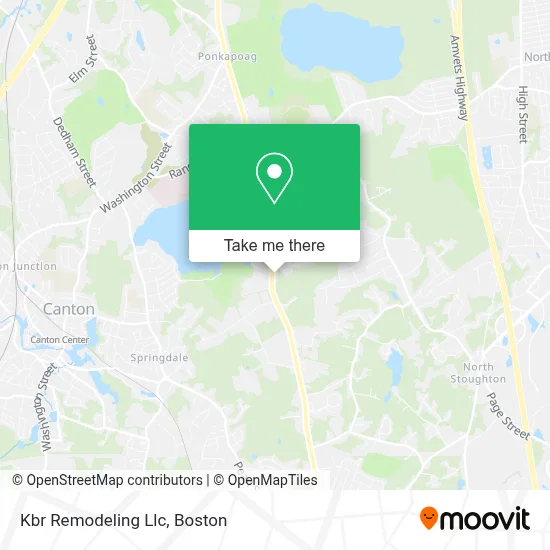Kbr Remodeling Llc map