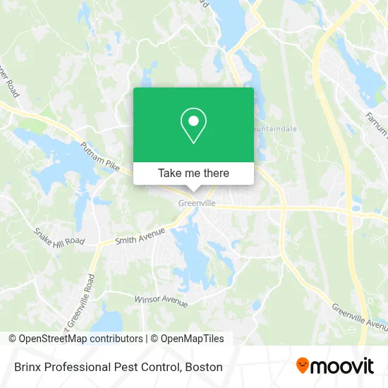 Brinx Professional Pest Control map
