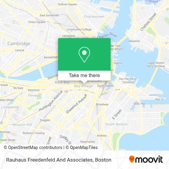 Rauhaus Freedenfeld And Associates map
