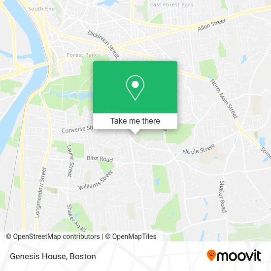 Genesis House map
