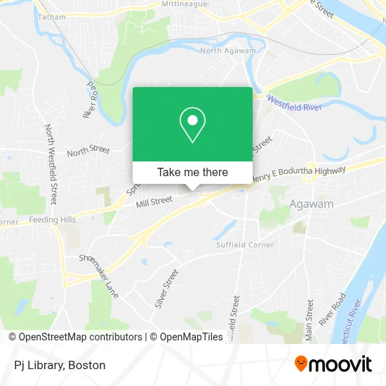 Pj Library map