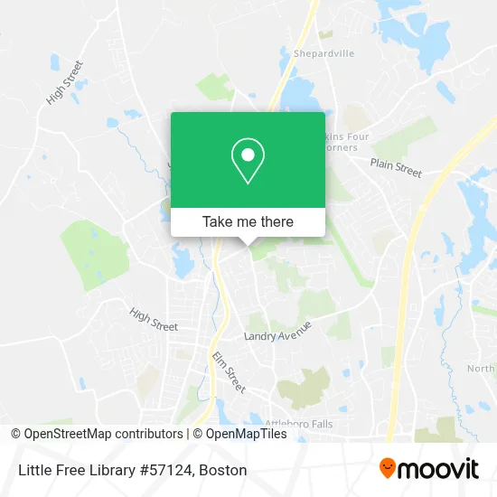 Little Free Library #57124 map
