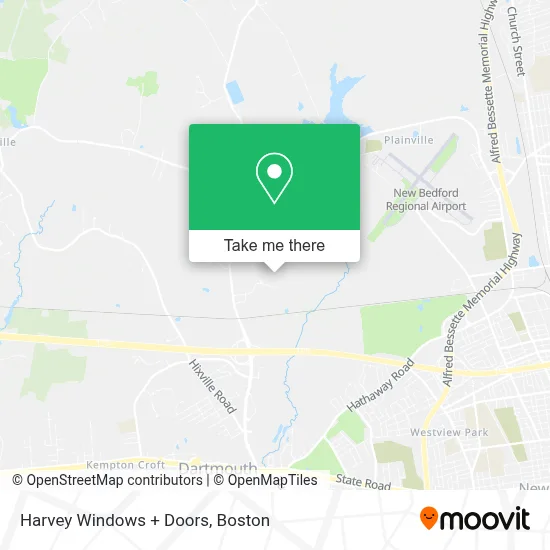 Harvey Windows + Doors map