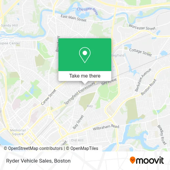 Ryder Vehicle Sales map