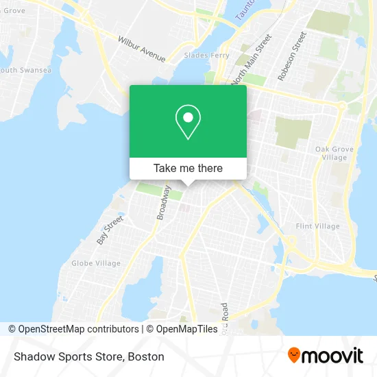 Shadow Sports Store map