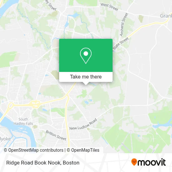 Ridge Road Book Nook map