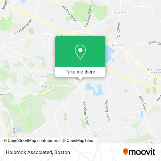 Holbrook Associated map
