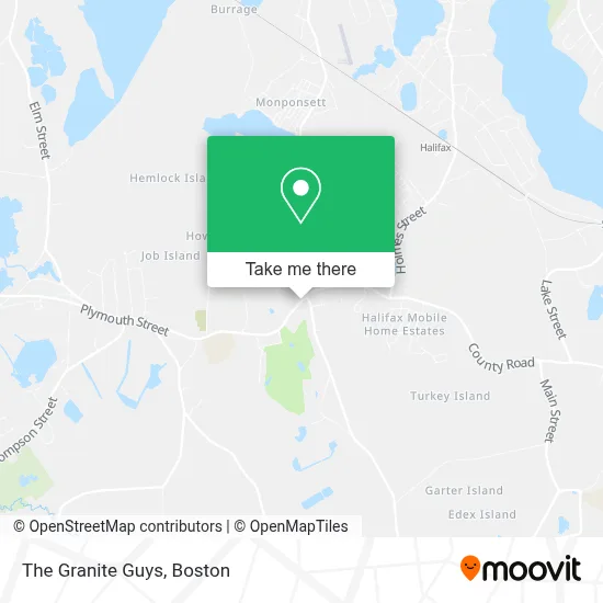 The Granite Guys map