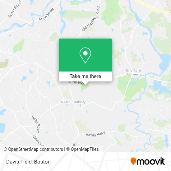 Davis Field map