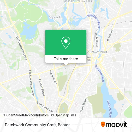 Patchwork Community Craft map