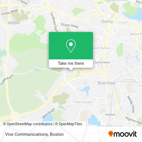 Vive Communications map