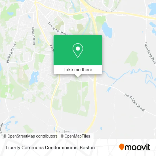 Liberty Commons Condominiums map