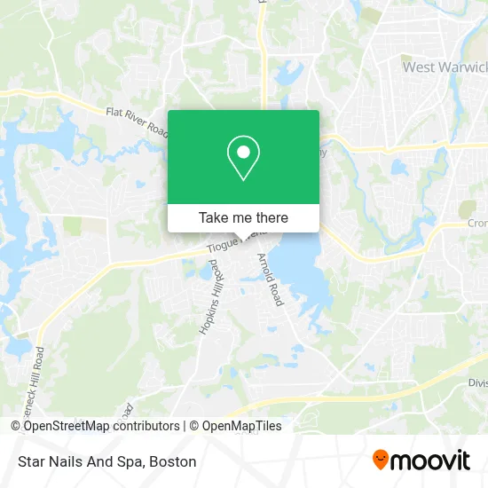 Star Nails And Spa map