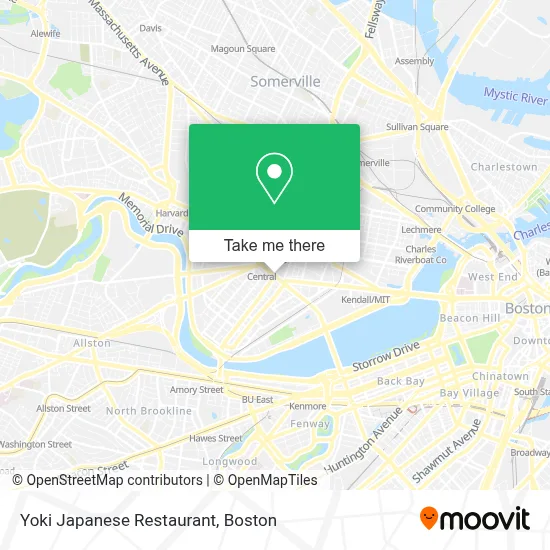 Yoki Japanese Restaurant map