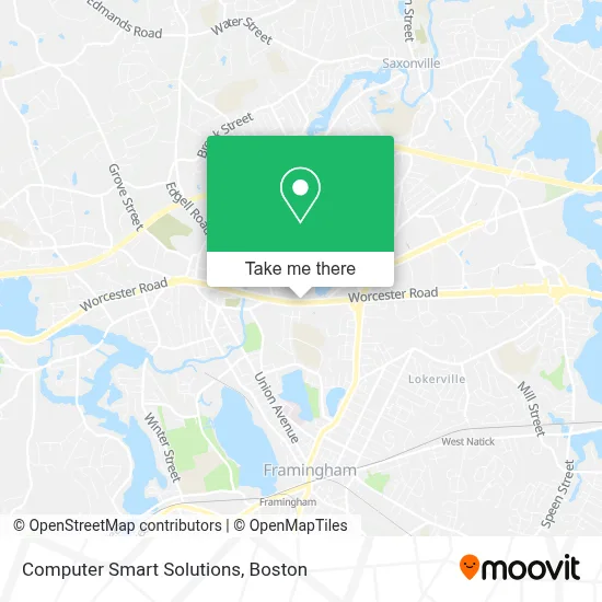 Computer Smart Solutions map