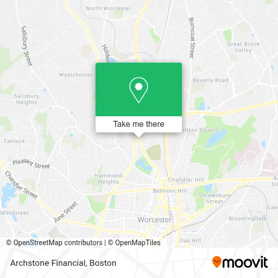 Archstone Financial map