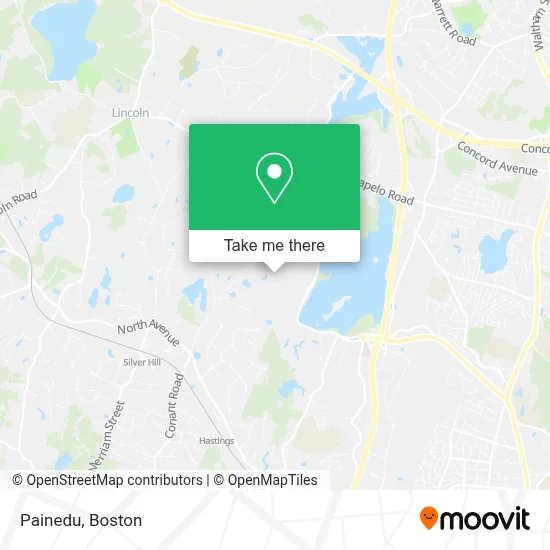 Painedu map