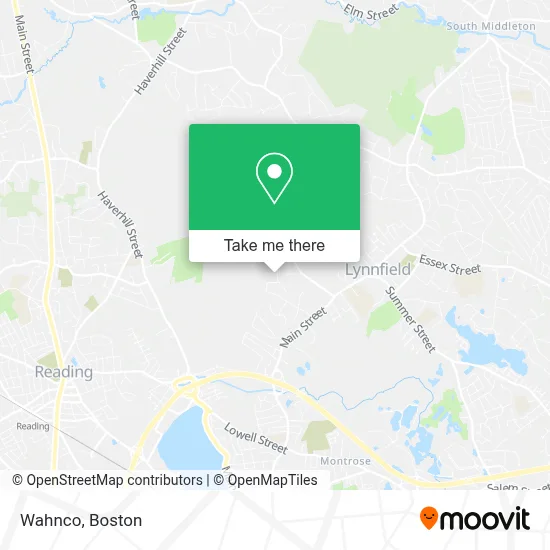 Wahnco map