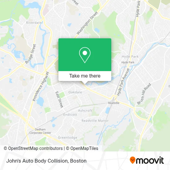 John's Auto Body Collision map