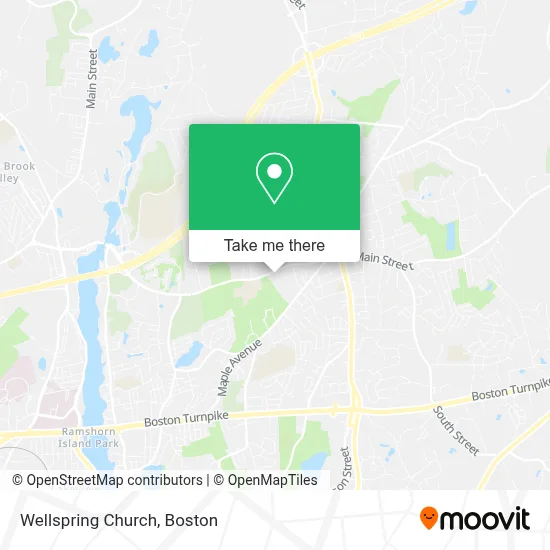 Wellspring Church map