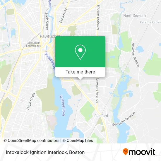 Intoxalock Ignition Interlock map