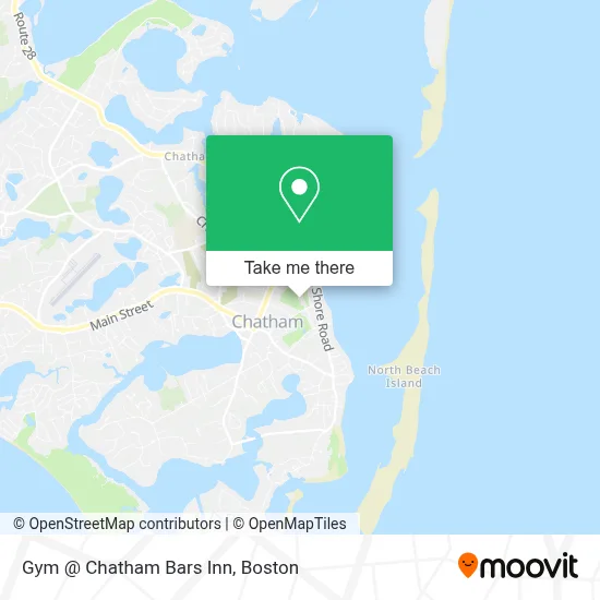 Gym @ Chatham Bars Inn map